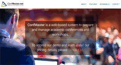 Desktop Screenshot of confmaster.net